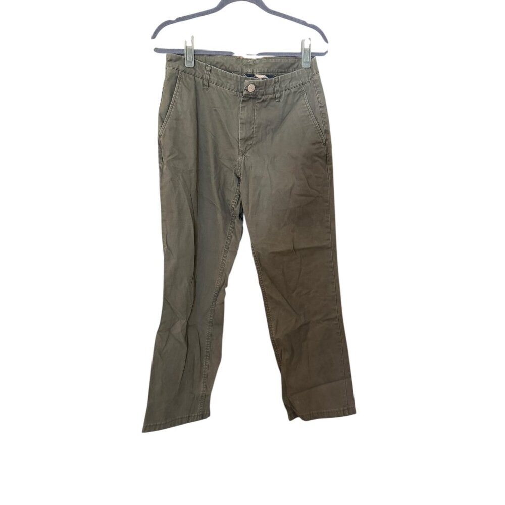 Bonobos Deep Green Dress Pant Khaki Mens Size 31 x 32